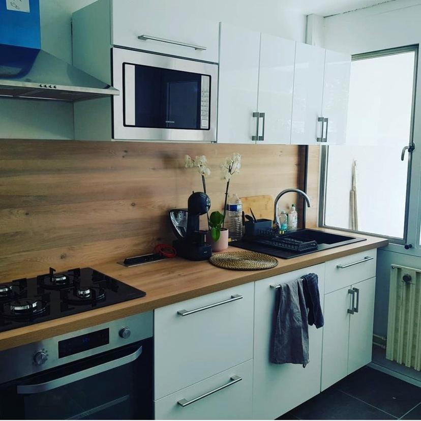 Appartement Proche Disneyland Paris 58M2-Coeur Du Centre Ville-Parking Vaires-sur-Marne Esterno foto